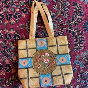 Beautiful beaded tote.